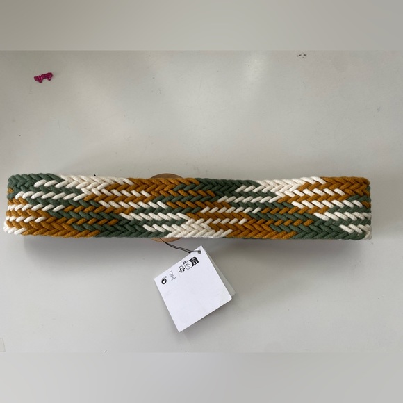 NWT Zara Cotton Knit Belt - Picture 4 of 9